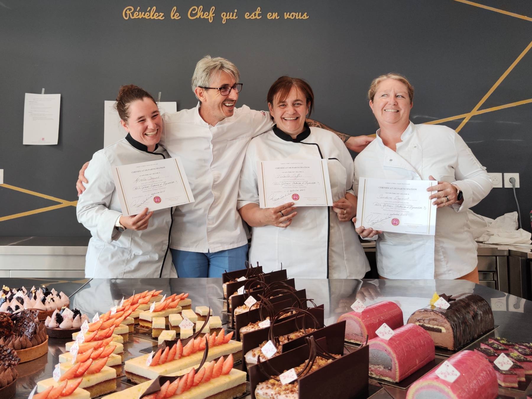 Masterclasses en pâtisserie